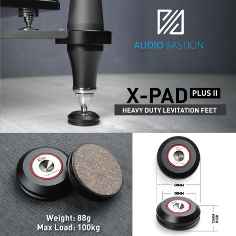 Audio Bastion X-PAD PLUS II (4 pcs) For Sale | Audiogon
