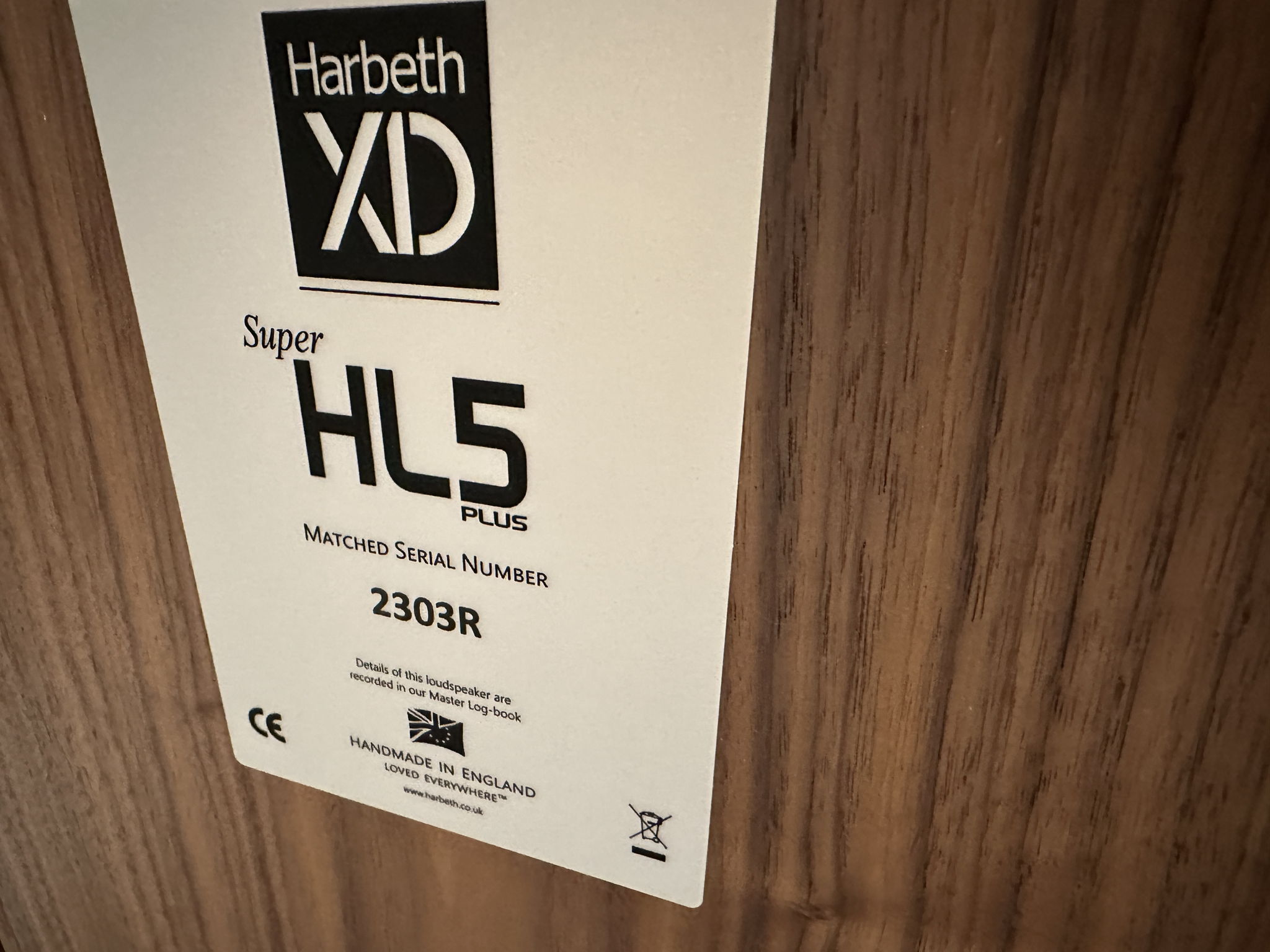 Harbeth Super HL5 Plus XD 11