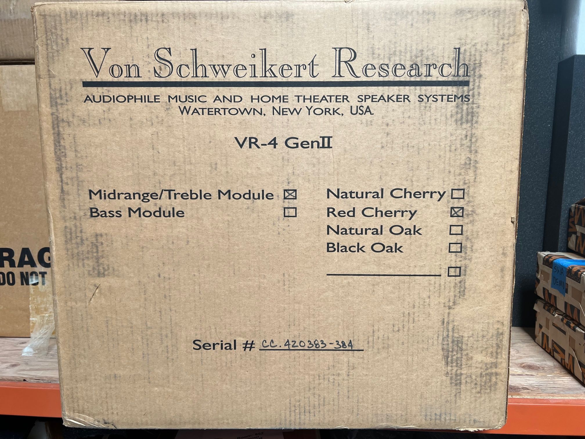 Von Schweikert Audio VR-4 MkII Speakers -- Very Good Co... 9