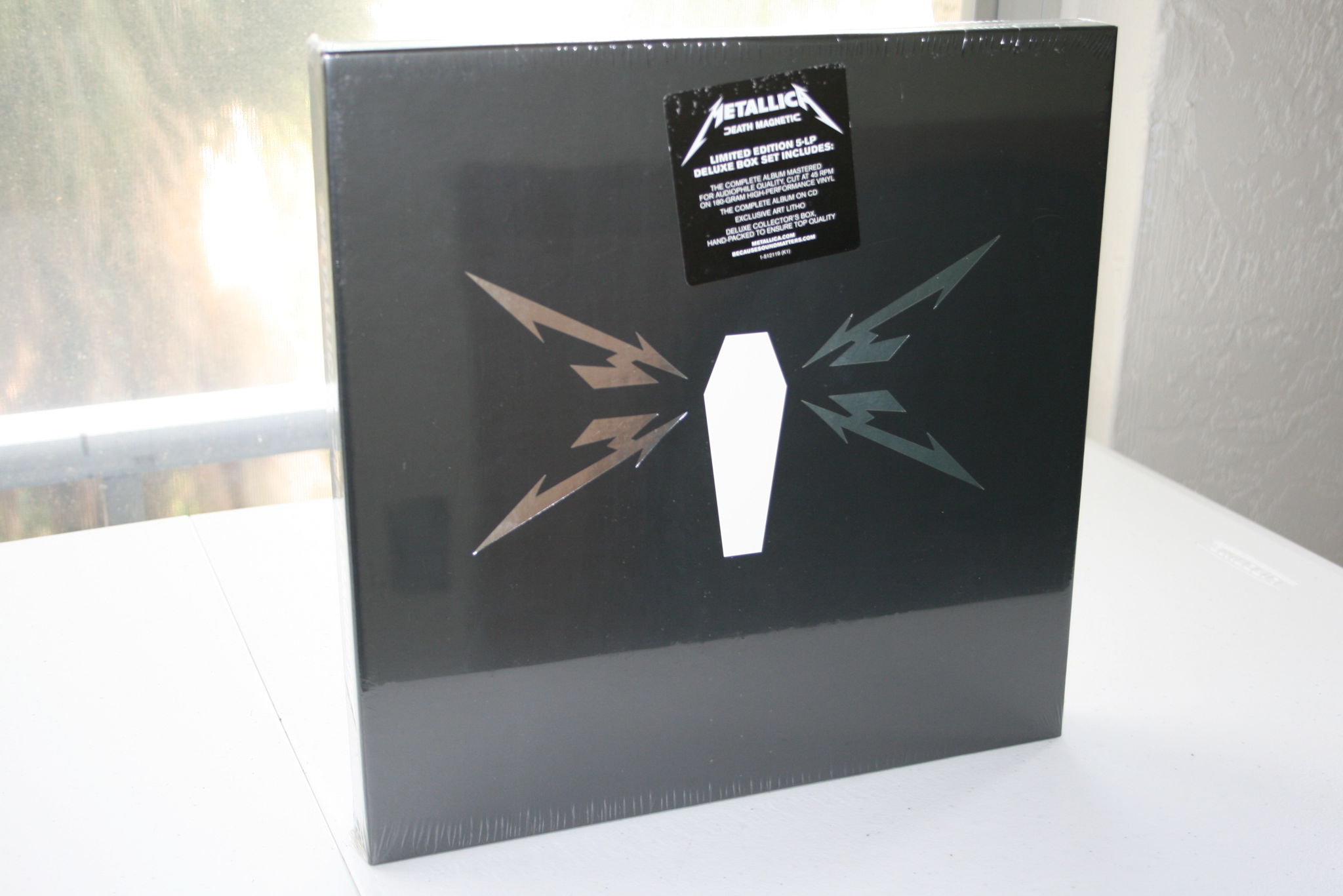 Metallica - Death Magnetic Box Set 5 LP, 45 RPM + CD