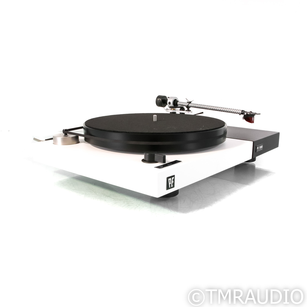 Perpetuum Ebner  PE1000 Belt-Drive Turntable; White  (7... 3