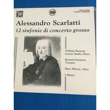 MHS Alessandro Scarlatti double Lp record  DMM teldec d...
