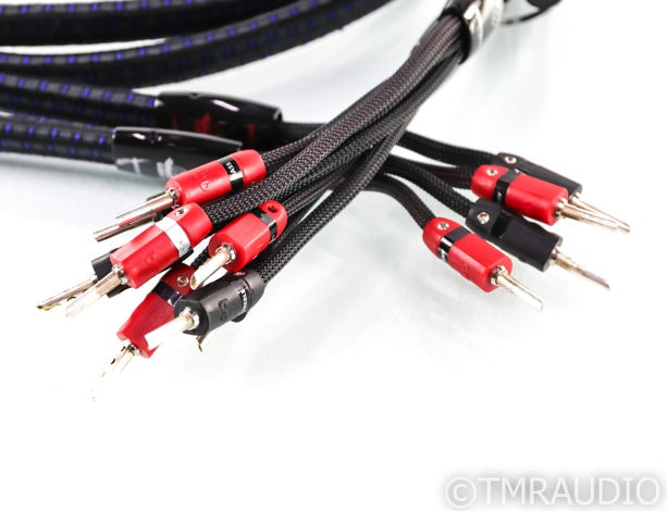 AudioQuest Gibraltar Bi-Wire Speaker Cables; 8ft Pair; ...