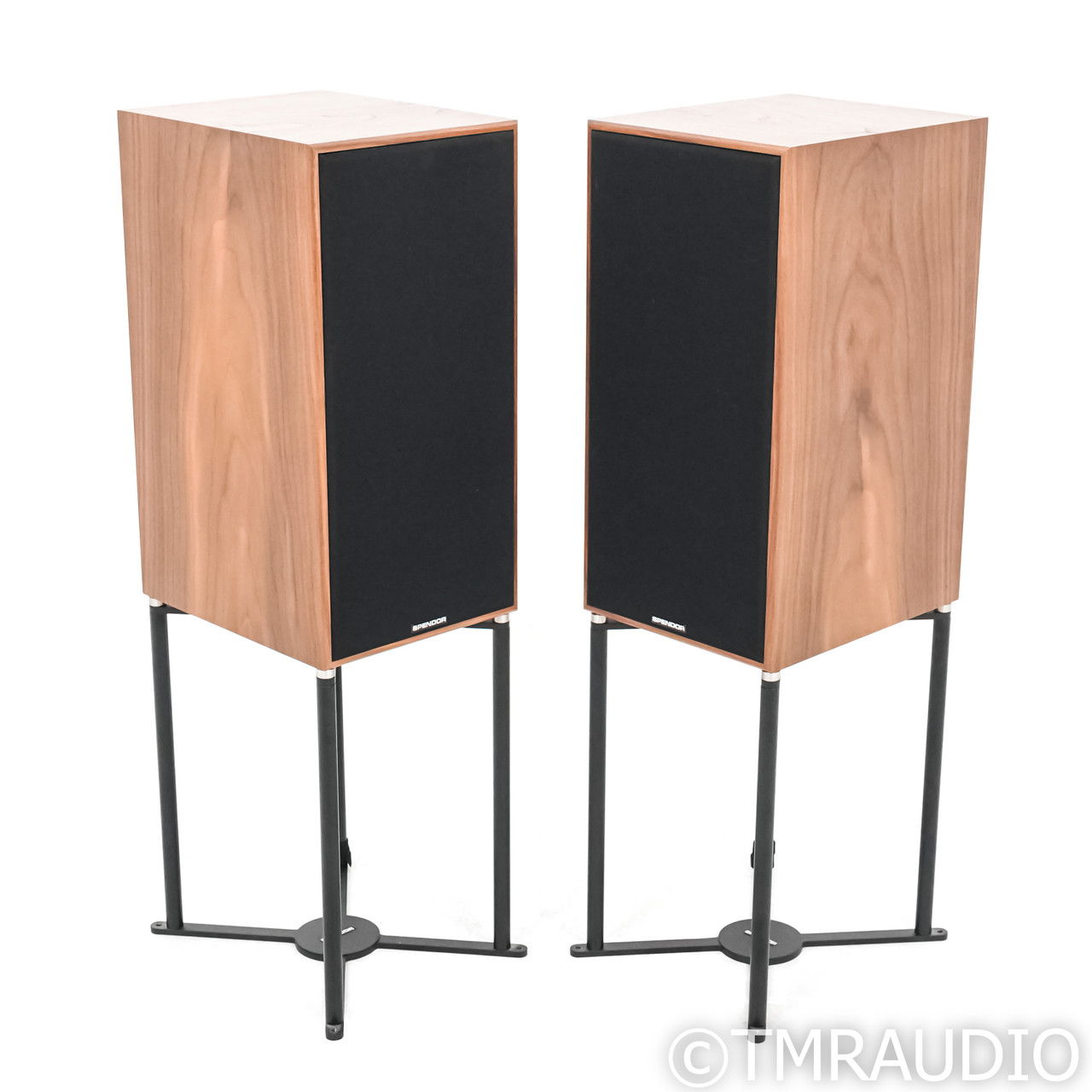 Spendor Classic 2/3 Bookshelf Speakers; Walnut Pair wit... 2