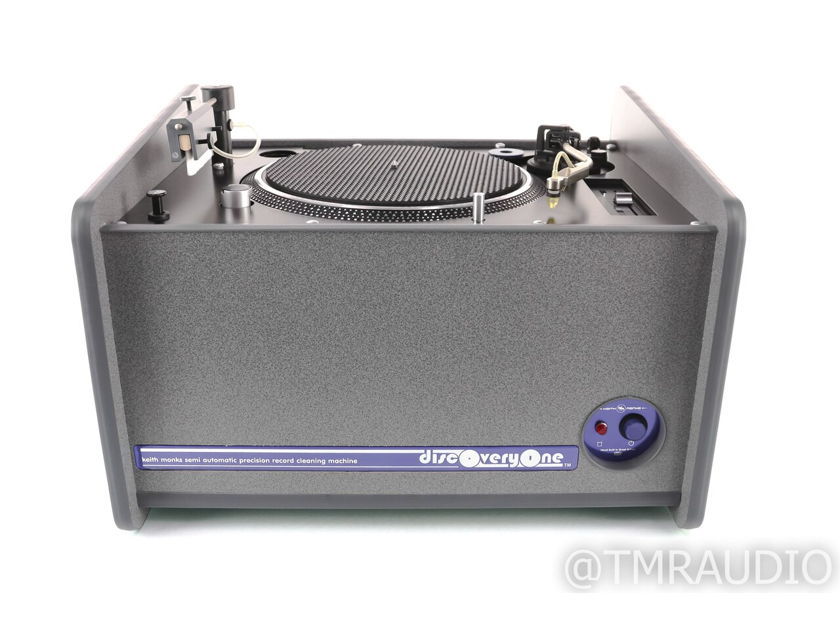 Keith Monks Discovery One Record Cleaning Machine; D1CU; R/Evolution (No hinges) (23013)