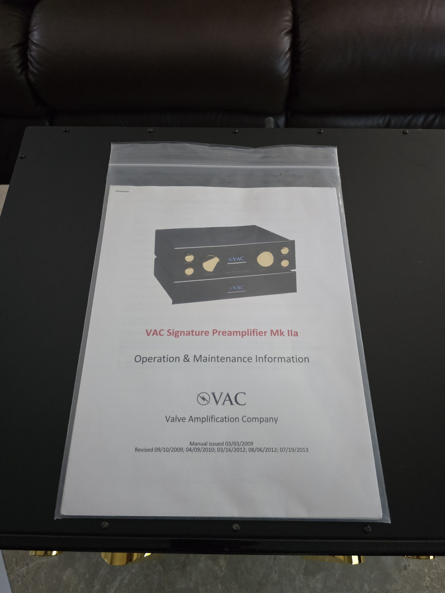 VAC Signature MkIIa Special Edition SE 8