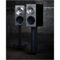 KEF Reference 1 in Piano Black with Stands 2