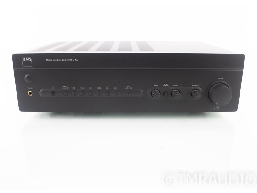 NAD C 352 Stereo Integrated Amplifier; C352; Remote (18866)
