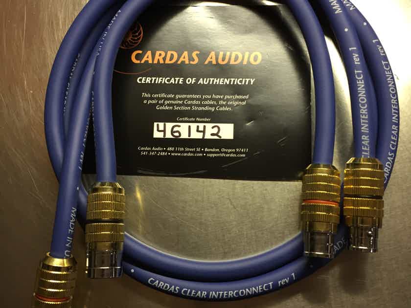 Cardas Audio Clear 1.0m XLR | Interconnects | Audiogon