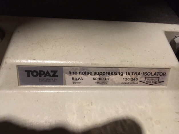 Topaz 91005-31 Ultra Isolator LineNoise Suppressor 5kVA...