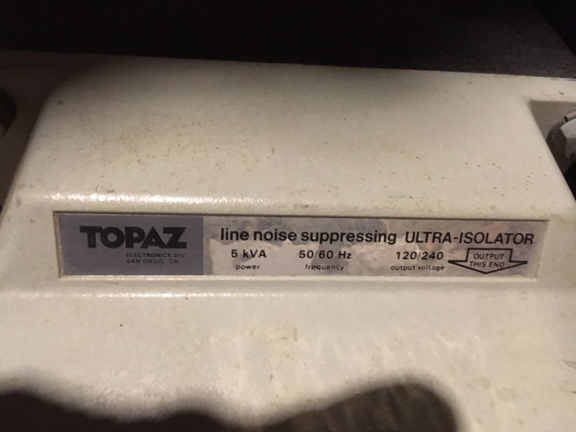 Topaz 91005-31 Ultra Isolator LineNoise Suppressor 5kVA 0.0005pf PERFECT