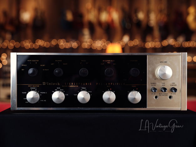McIntosh C-20 Tube Stereophonic Preamplifier - Recently...