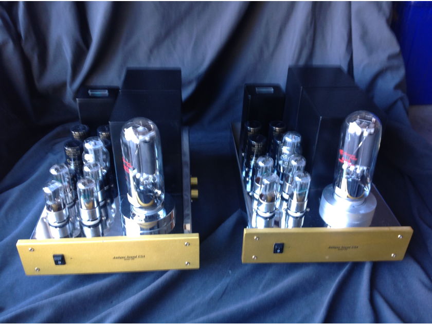 Antique Sound USA Model 106 845 Tube Mono Amplifiers