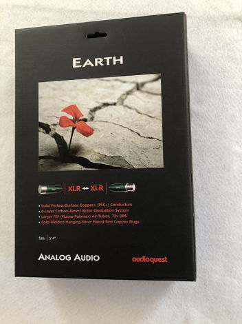 AudioQuest Earth xlr brand new 1m