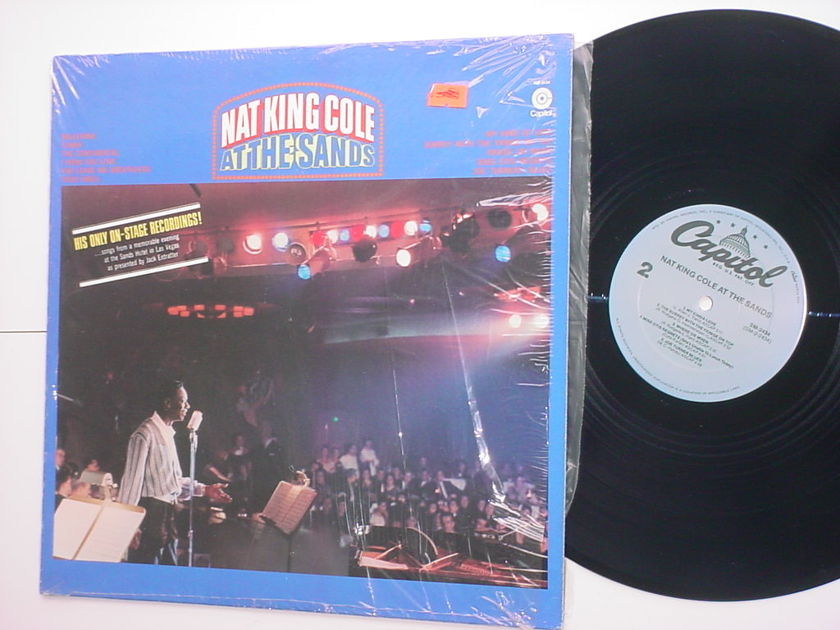Nat King Cole at the sands lp record