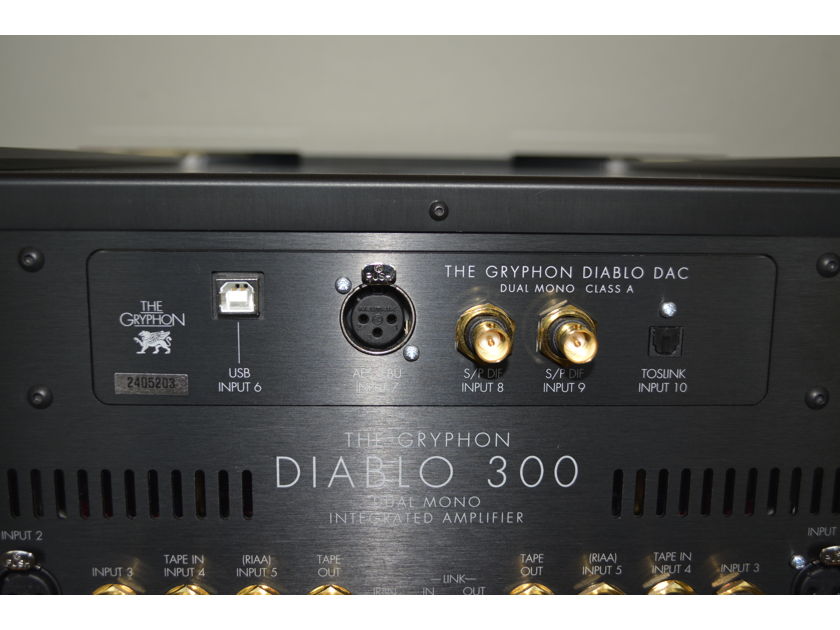 Gryphon Diablo 300 Integrated Amp w/ DAC -- Good Condition (see pics!)