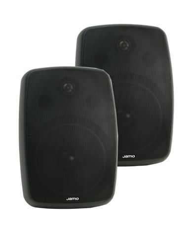Jamo I/O 1A2 Outdoor Speakers; Black Pair (New/box dama...