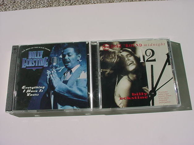 Billy Eckstine 2 cd's cd - Jazz round midnight  and dou...