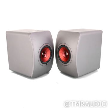KEF LS50 Wireless II Active Bookshelf Speakers; Titaniu...