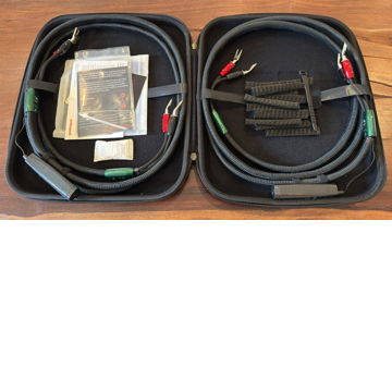 AudioQuest Robin Hood ZERO Speaker Cables 8ft / 2.5M EX...