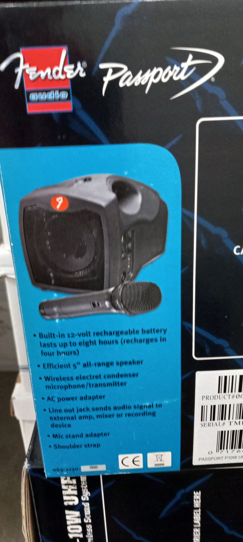 Fender Compact Mini Wireless UHF Portable PA System - P... 5