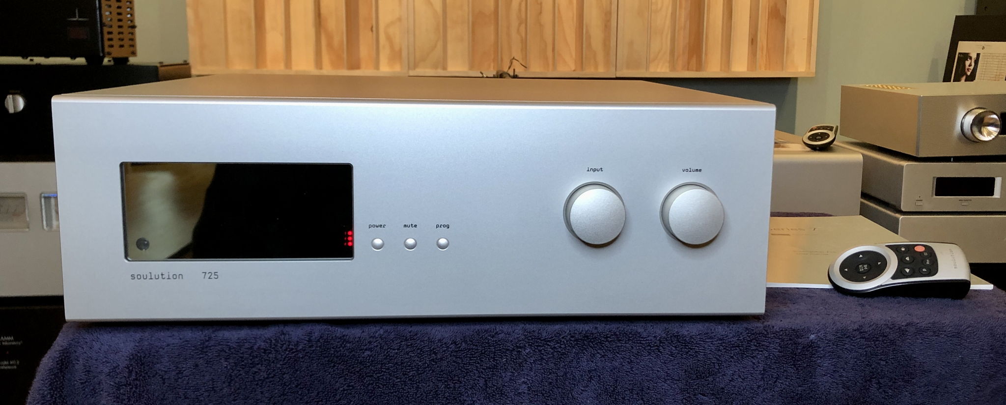 Soulution 725 with Phono Upgrade 2