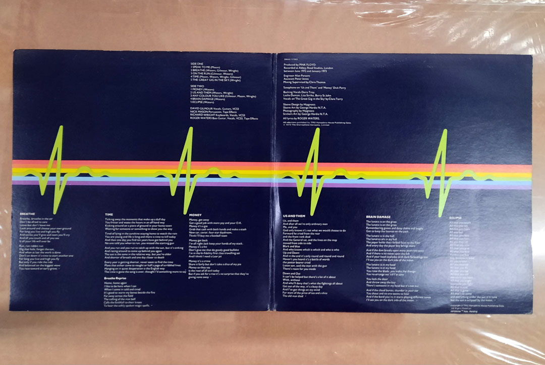 Pink Floyd – The Dark Side Of The Moon 1973 EX+ ORIG VI... 3