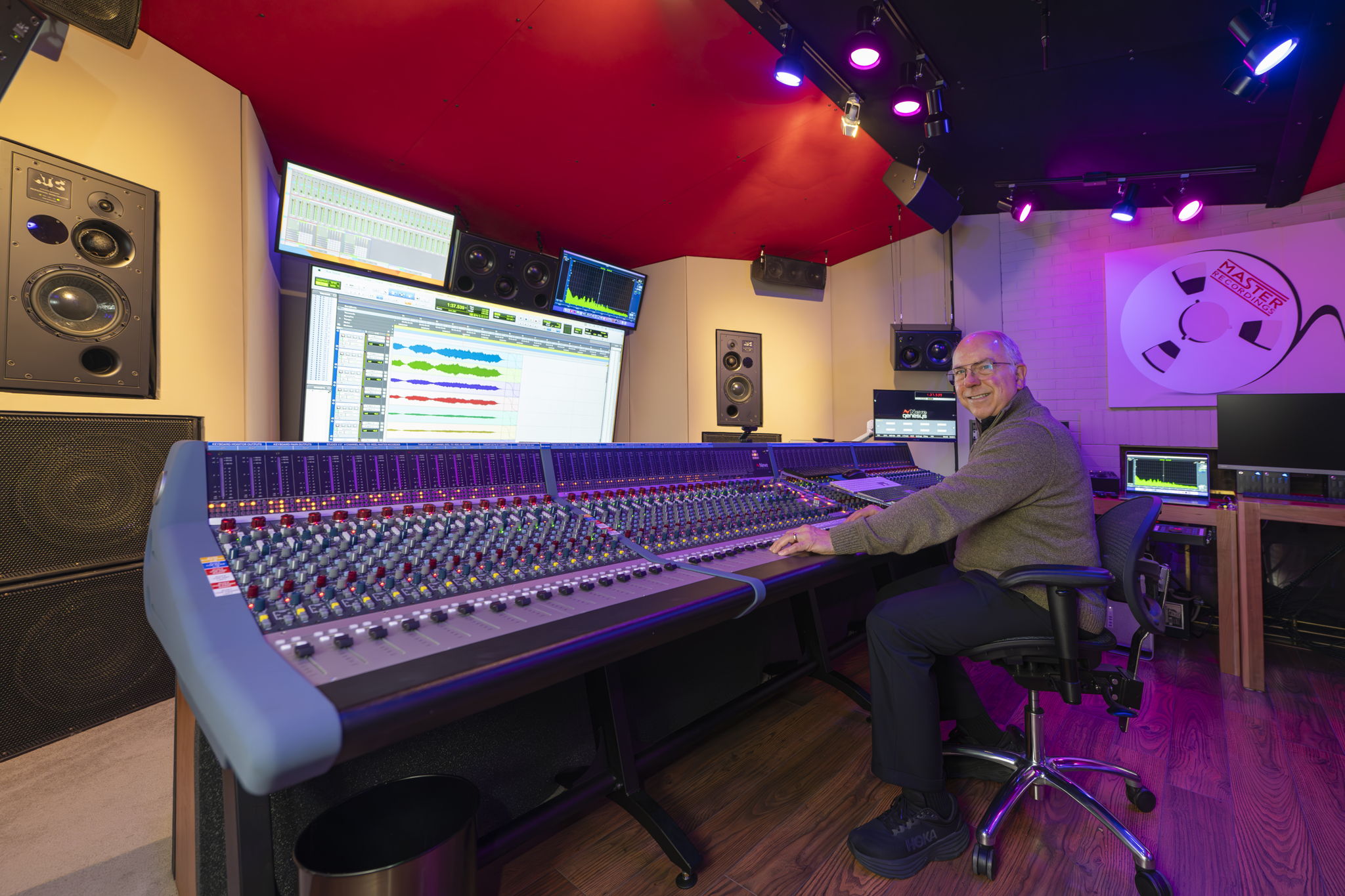Master Recording Mix Room