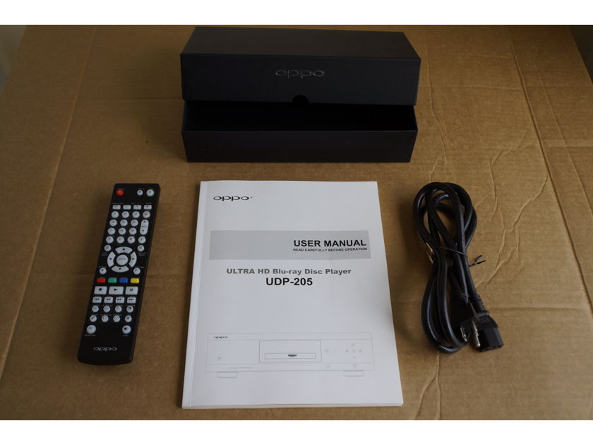 OPPO UDP-205 Ultra HD Blu-ray Disc Player/SACD/CD