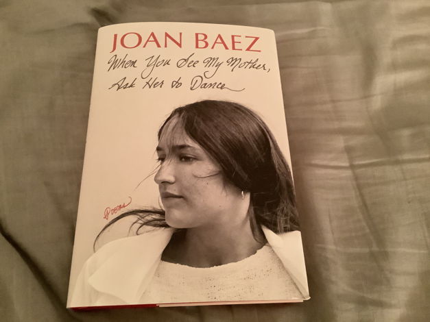 Joan Baez Autographed Hardcover Book  When You See My M...