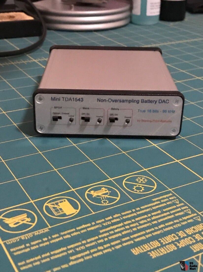 SPS NOS dac with battery by Christophe Mariac