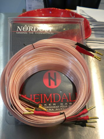Nordost Heimdall Speaker Cables, 4M, Bi-Wire, All Banan...