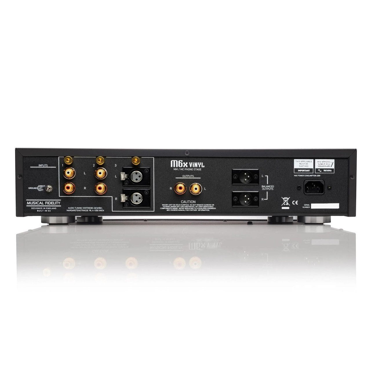 Musical Fidelity M6x Vinyl MM & MC Phono Preamplifier (... 2