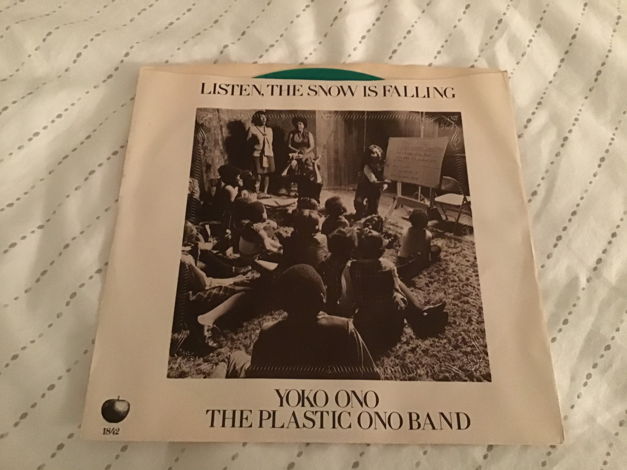 John & Yoko Plastic Ono Band Green Vinyl Happy Xmas/Lis...