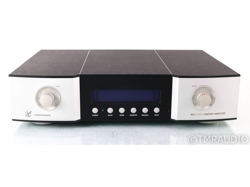 Lindemann 832 Stereo Preamplifier; Silver; Remote (33688)