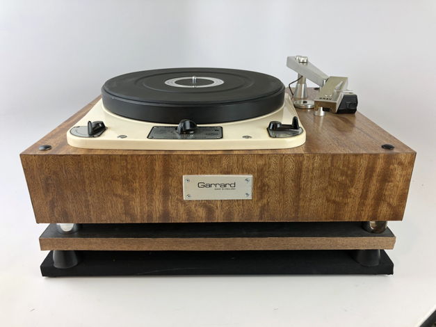 Garrard 301 Vintage Turntable with Gray Research 108 To...