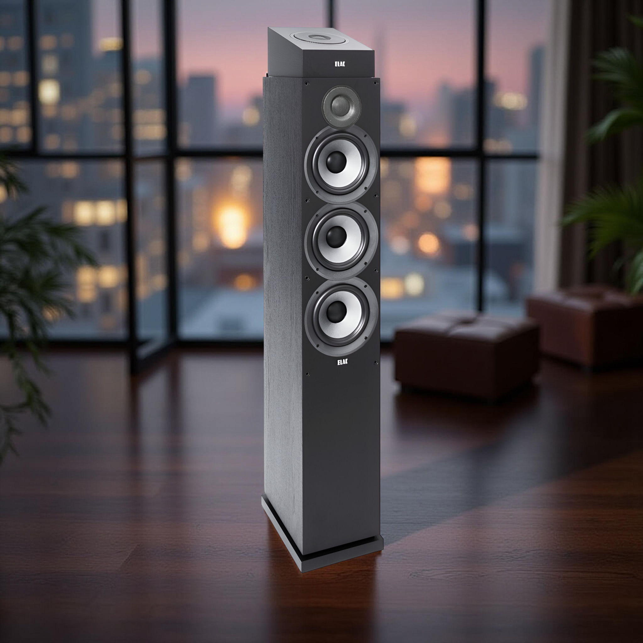 ELAC Debut A4.2 Atmos Module Speaker in Black Finish 5
