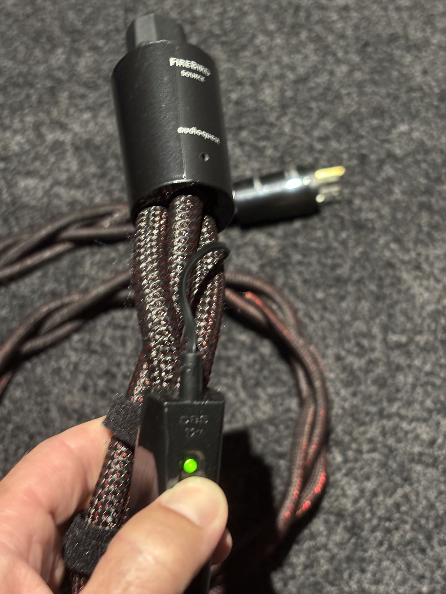 Audioquest  Firebird Source Power Cable 3M - Retail $75... 5