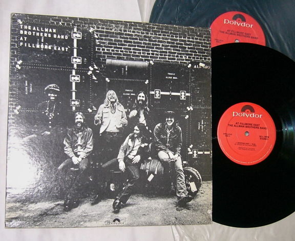 THE ALLMAN BROTHERS BAND - - AT FILLMORE EAST - RARE 19...