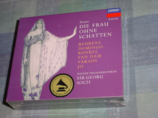 SEALED 3 CD SET Strauss Sir Georg Solti Die Frau Ohne S...