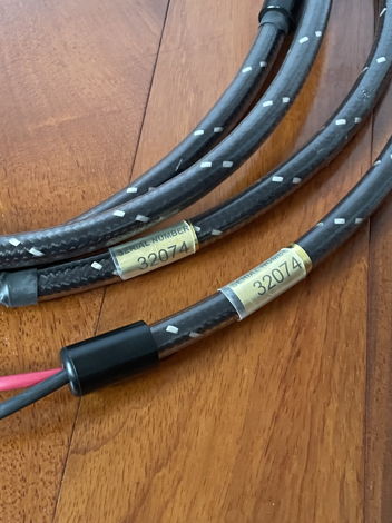 Straightwire Virtuoso H 6 foot pair speaker cables bana...