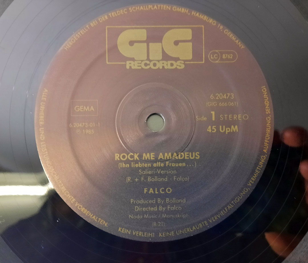 Falco – Rock Me Amadeus (Salieri-Version) 1985 NM- GERM... 5