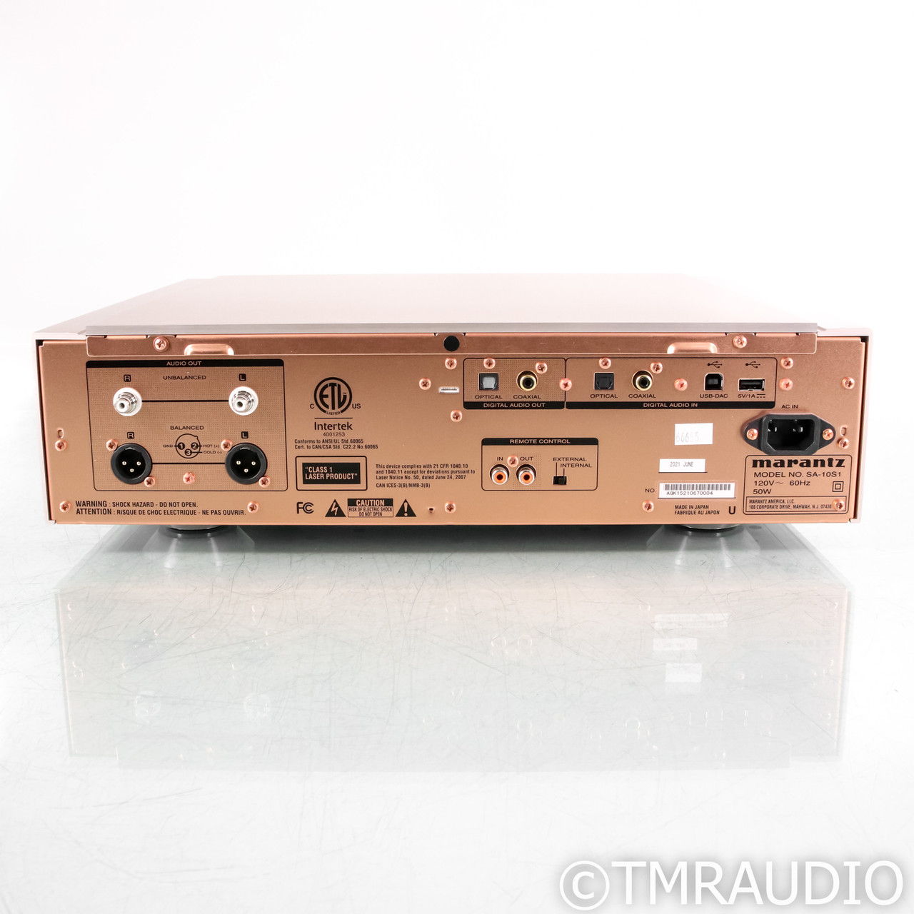 Marantz SA-10S1 CD & SACD Player; Champagne (66655) 5