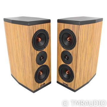 Tyler Acoustics D3M Bookshelf Speakers; Zebra Wood P (5...