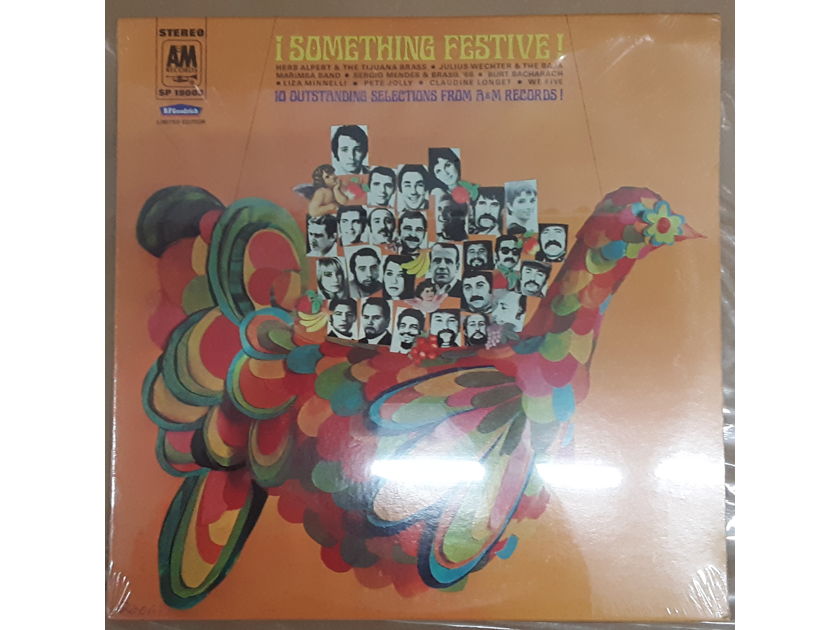 Christmas Compilation – ¡Something Festive! 1968 SEALED VINYL LP A&M SP-19003