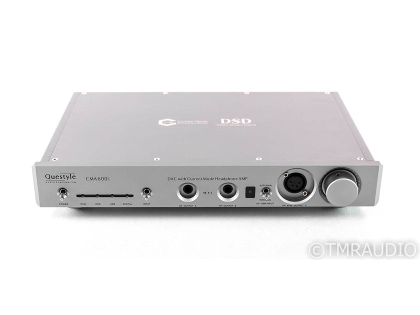 Questyle CMA600i DAC / Balanced Headphone Amplifier; DSD; Space Grey (26920)