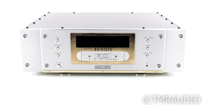 Musical Fidelity Nu-Vista 3D CD Player; Remote (20940)