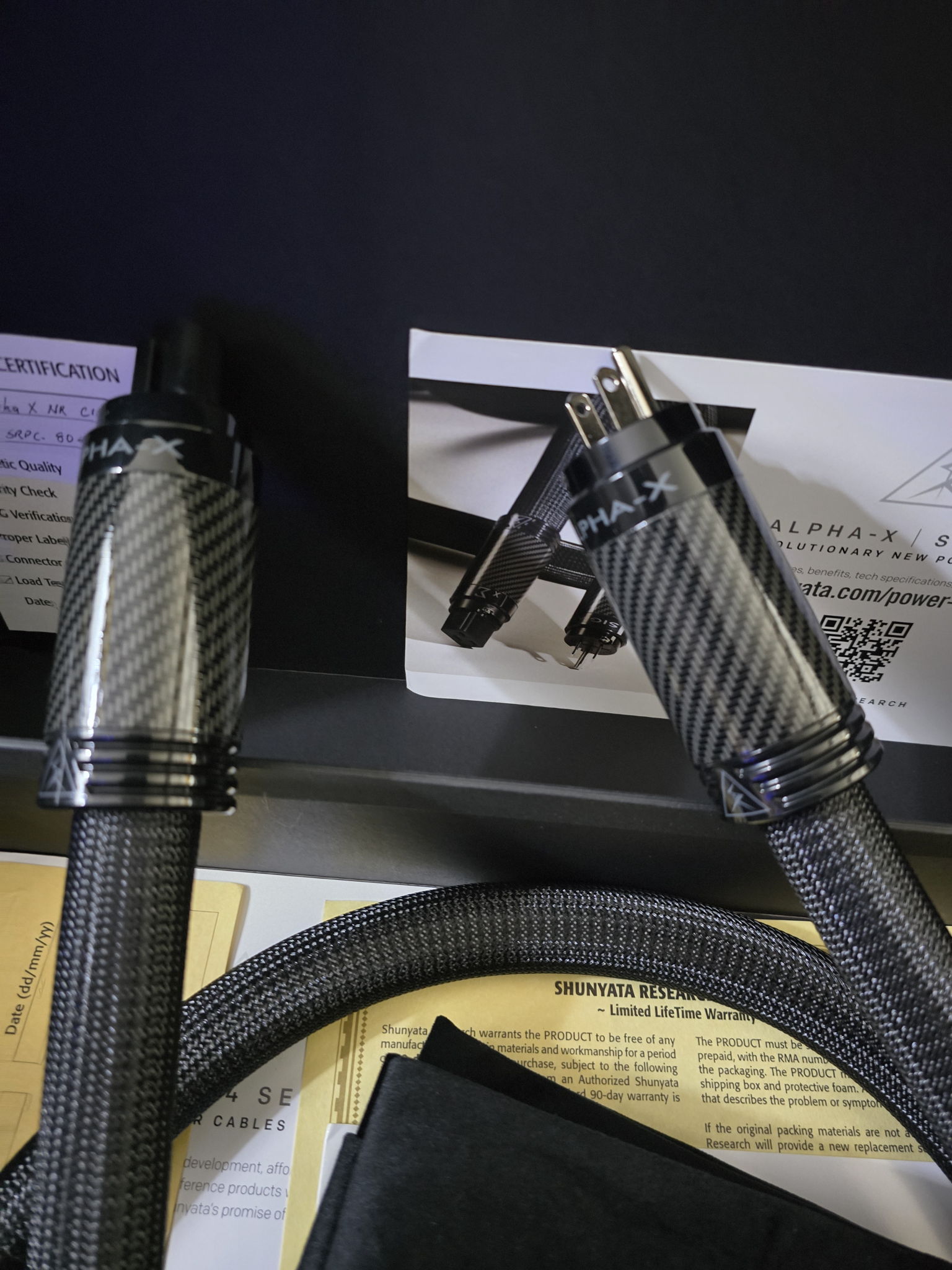 Shunyata Research Alpha X NR Version 3 - 1.75m 15amp 2