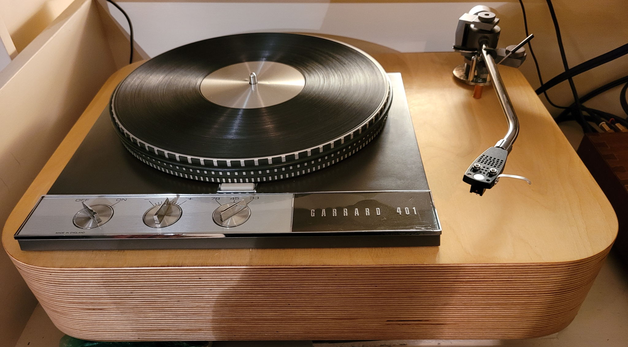 Garrard 401 with Jelco 750L arm