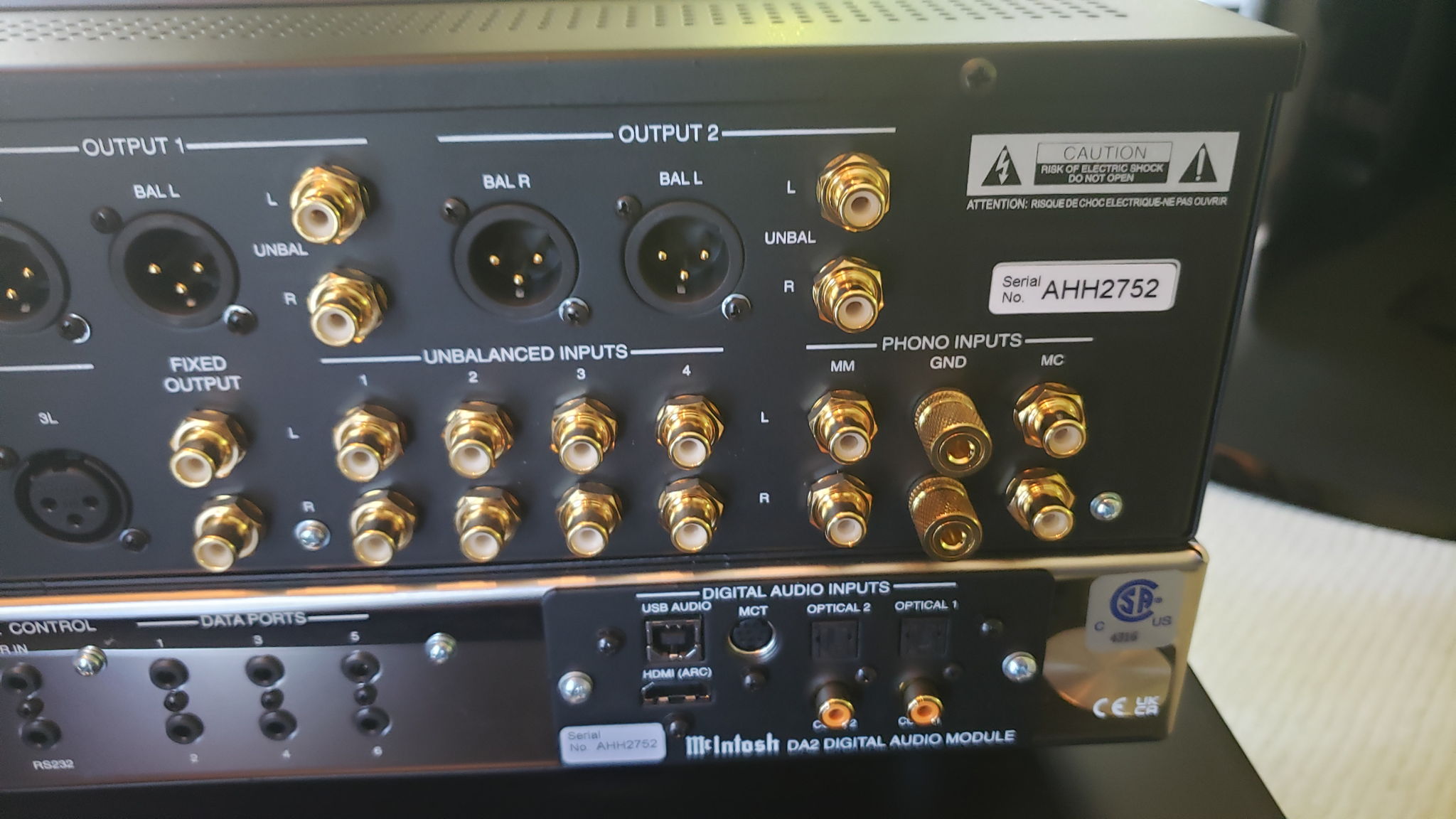 McIntosh C53 Preamplifier with DA2 module 3